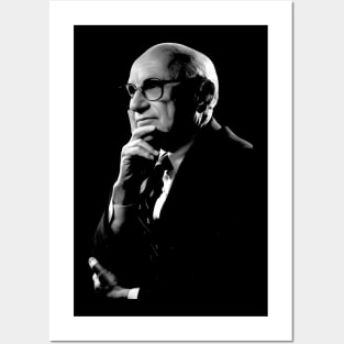 Milton Friedman 3 Posters and Art